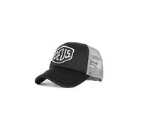 Deus Ex Machina Baylands Trucker Cap - Black-Grey One Size