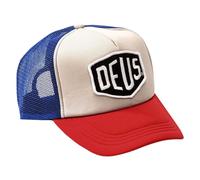Deus Ex Machina Baylands Trucker Cap - Blue / Red