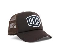 Deus Ex Machina Baylands Trucker Cap with Visor Brown, Choc Brown, One Size