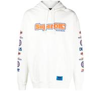 Deus Ex Machina Circuit recycled cotton hoodie - White M