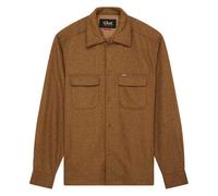 Deus Ex Machina | Clayton Wool Shirt | Wool Work Shirt | Bronze Brown XL