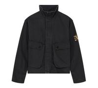 Deus ex Machina | Common State Jacket | Men's | Canvas Workwear Jacket | Overdyed Anthracite Grey M