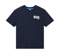 Deus Ex Machina | Log Tee | Quick Dry T-Shirt | Mechanic Blue L