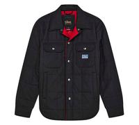 Deus Ex Machina | Maxwell Waxed Overshirt | Padded Shirt | Black S