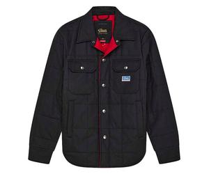 Deus Ex Machina | Maxwell Waxed Overshirt | Padded Shirt | Black S