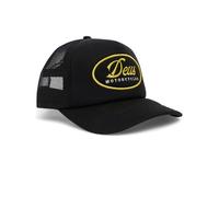 Deus Ex Machina Mens Black Ride Out Trucker Cap