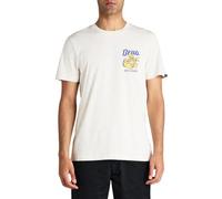 Deus Ex Machina Mens Dirty White Overbite T-Shirt