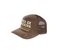 Deus Ex Machina Men's Gumshoe Cord Trucker Cap, Potting Brown, One Size