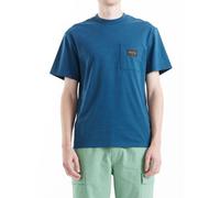 Deus Ex Machina Mens Legion Blue Terrace Pocket T-Shirt