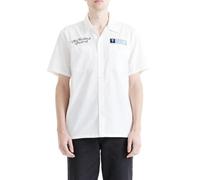 Deus Ex Machina Mens Vintage White Forecourt Shirt