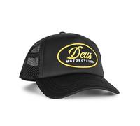 Deus Ex Machina Ride Out Mesh Back Trucker Cap - Black