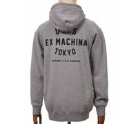Deus Ex Machina Tokyo Address Hooded Sweat - Grey Heather