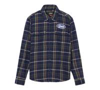 Deus Ex Machina | Vacay Check Shirt | Relaxed Check Shirt | Navy Check XL