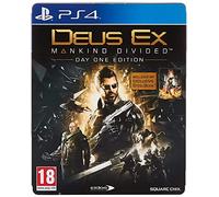 Deus Ex Mankind Divided Day One Edition Steelbook PS4