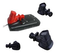 Deus II Remote Locking Mechanism - Secure Remote Control Lock System for XP Deus II, Prevents Accidental Detachment, Easy Installation (Black or Red) (Black)