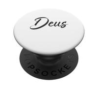Deus Latin - Minimalist Latin Word for History PopSockets Adhesive PopGrip
