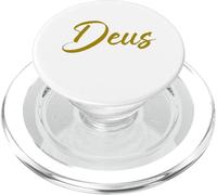 Deus Latin - Minimalist Latin Word for History PopSockets PopGrip for MagSafe