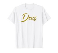Deus Latin - Minimalist Latin Word for History T-Shirt