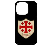 Deus Lo Vult - Jerusalem Cross - Templar Case for iPhone 14 Pro