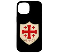 Deus Lo Vult - Jerusalem Cross - Templar Case for iPhone 15
