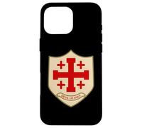 Deus Lo Vult - Jerusalem Cross - Templar Case for iPhone 16 Pro Max