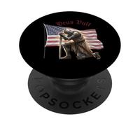 Deus Vult - Christian American USA Templar Knight PopSockets Adhesive PopGrip