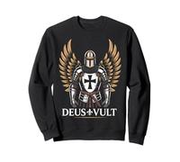 Deus Vult Crusader Knight Templar Sweatshirt