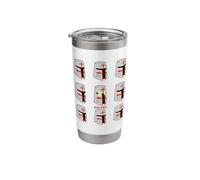 Deus Vult God Will It Crusade Helmet Medieval Stainless Steel Insulated Tumbler
