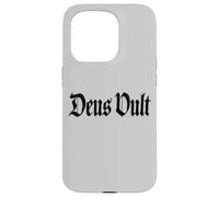DEUS VULT GOD WILLS IT LATIN PHRASE KNIGHTS TEMPLAR Case for iPhone 15 Pro