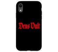 DEUS VULT GOD WILLS IT LATIN PHRASE KNIGHTS TEMPLAR Case for iPhone XR