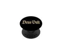 DEUS VULT GOD WILLS IT LATIN PHRASE KNIGHTS TEMPLAR PopSockets Adhesive PopGrip