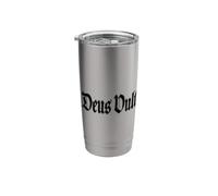 Deus Vult GOD Wills IT Latin Phrase Knights Templar Stainless Steel Insulated Tumbler