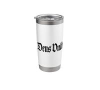 Deus Vult GOD Wills IT Latin Phrase Knights Templar Stainless Steel Insulated Tumbler