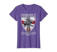 Deus Vult He Trains My Hands For War Templar Knights T-shirt T-Shirt