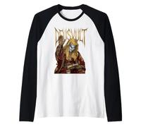 Deus Vult King Baldwin IV Leper King Medieval History Raglan Baseball Tee