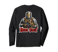 Deus Vult - Knights Templar Warrior of God Long Sleeve T-Shirt