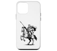 Deus Vult, Medieval Crusader Riding a Horse, catholic legend Case for iPhone 12 mini