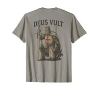 Deus Vult - Minimalist Latin Word for History- Design Back T-Shirt