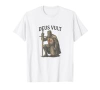 Deus Vult - Minimalist Latin Word for History T-Shirt