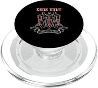 Deus Vult Templar Knights Kingdom Of Jerusalem Vintage PopSockets PopGrip for MagSafe