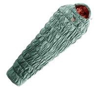 Deuter Exosphere +4° SL Women's Synthetic Sleeping Bag - Left Sage-Redwood