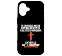 Deuteronomy 31:8 Bible Verses Scripture Case for iPhone 16