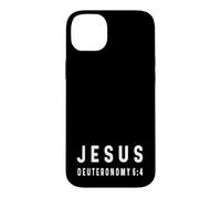 Deuteronomy 6:4 6 4 Faith God Jesus Christian God Israel Case for iPhone 14 Plus
