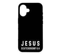Deuteronomy 6:4 6 4 Faith God Jesus Christian God Israel Case for iPhone 16