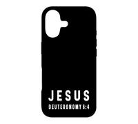 Deuteronomy 6:4 6 4 Faith God Jesus Christian God Israel Case for iPhone 17