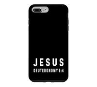 Deuteronomy 6:4 6 4 Faith God Jesus Christian God Israel Case for iPhone 7 Plus/8 Plus