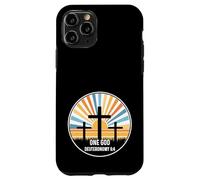 Deuteronomy 6:4 6 4 God Jesus Religious One Quote Christian Case for iPhone 11 Pro