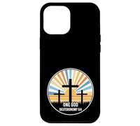 Deuteronomy 6:4 6 4 God Jesus Religious One Quote Christian Case for iPhone 12 Pro Max