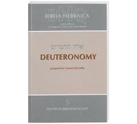 Deuteronomy-FL (Biblia Hebraica)