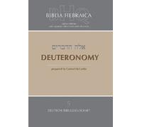Deuteronomy (Softcover) (Deutsche Bibelgesellschaft)